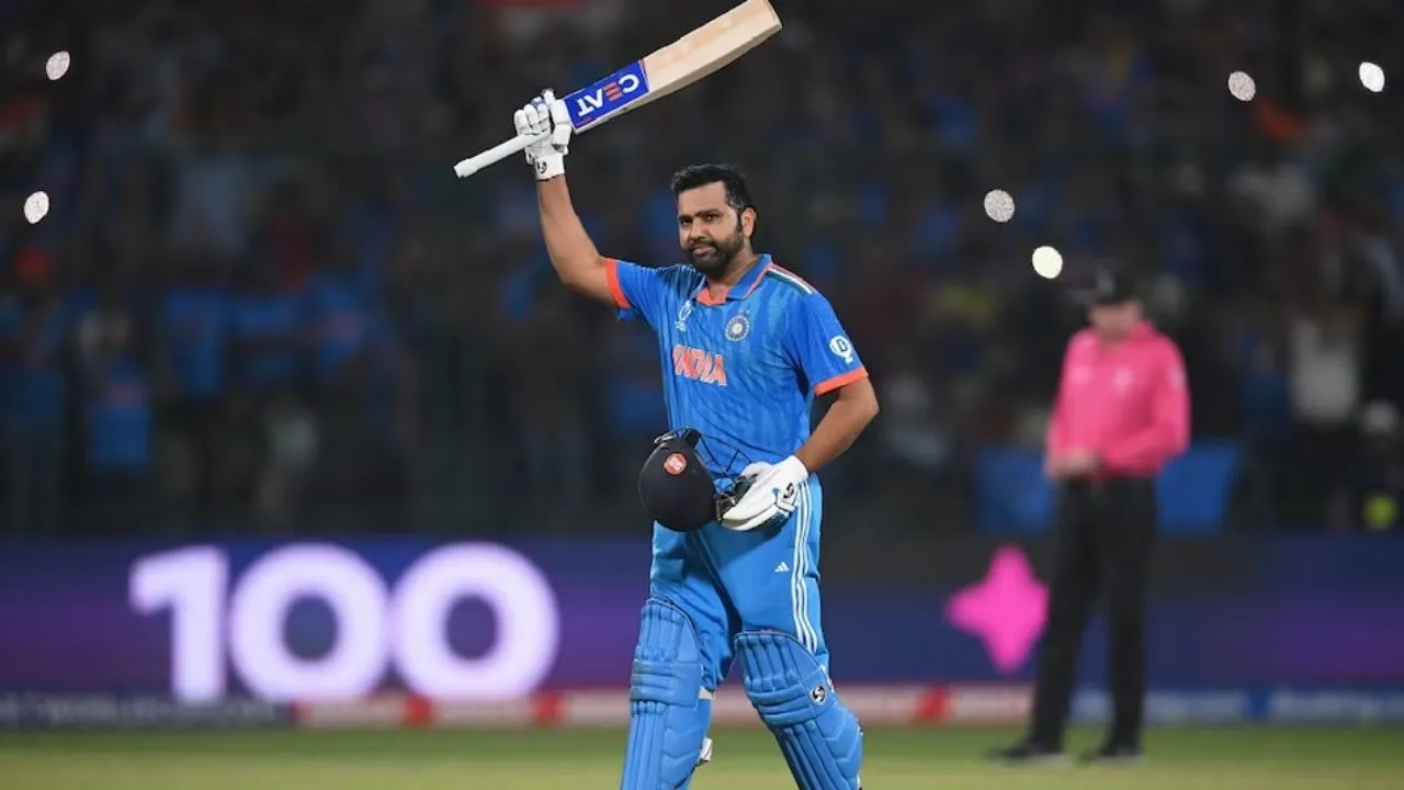 Rohit sharma score century
