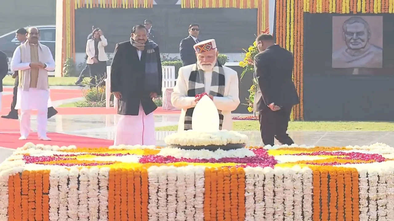 PM Modi at Sadaiv Atal