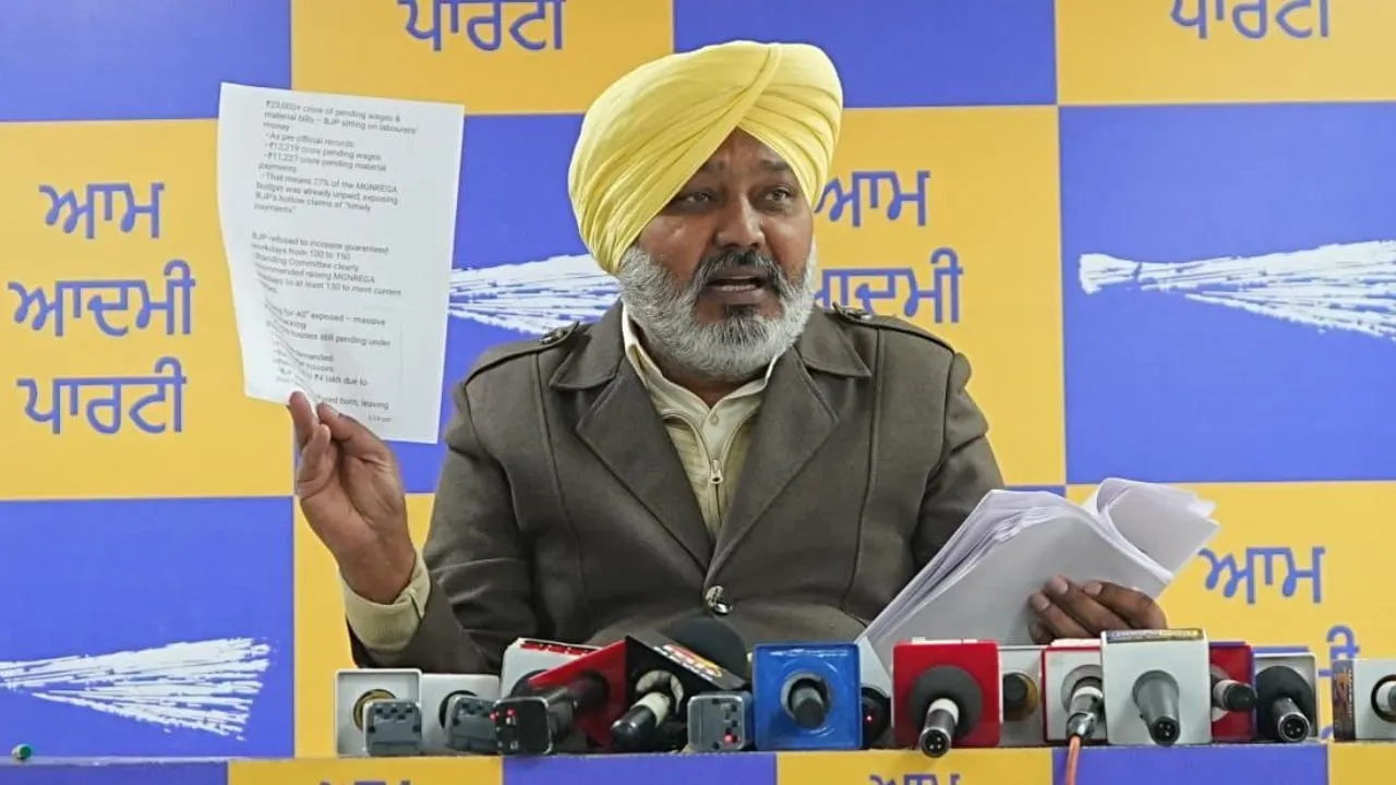 Punjab Cabinet Minister Harpal Singh Cheema on MNREGA