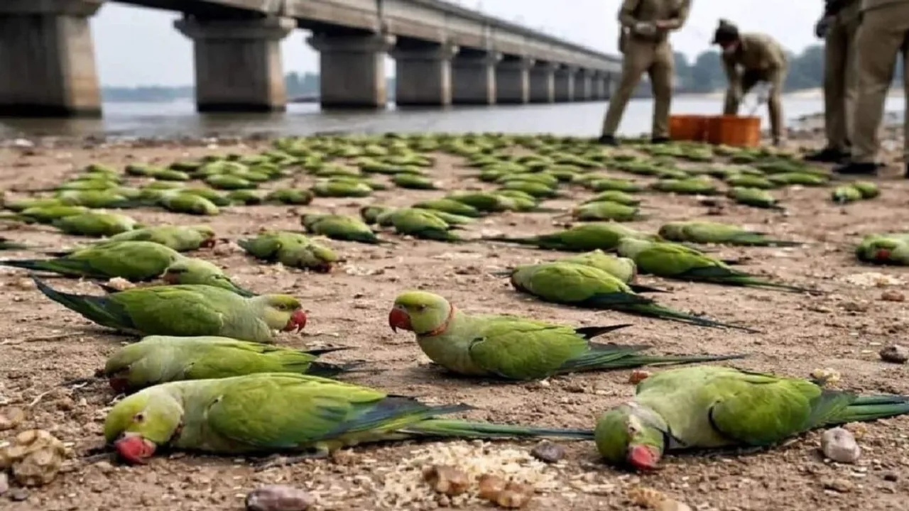 parrots dying in Madhya Pradesh