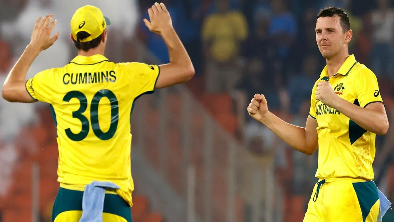 Pat Cummins and Josh Hazlewood