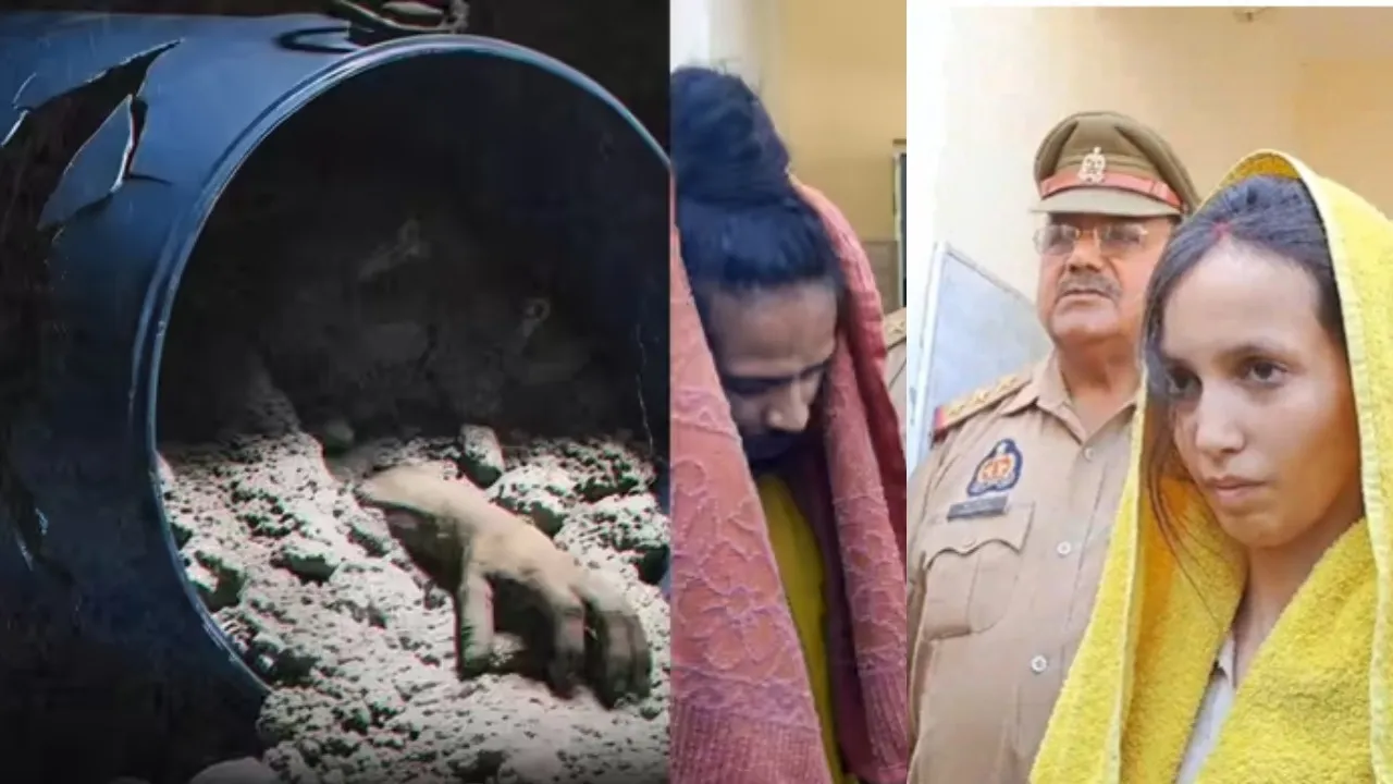 Web Series honeymoon se hatya on Meerut Muskan neela drum Case