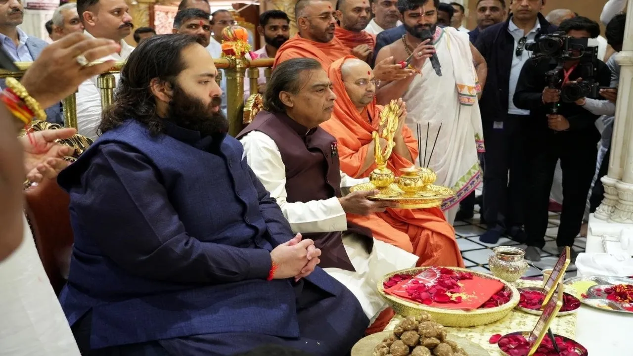 Mukesh ambani and anant