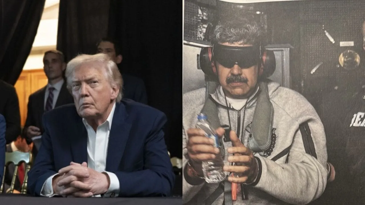 Trump and Nocola Madure