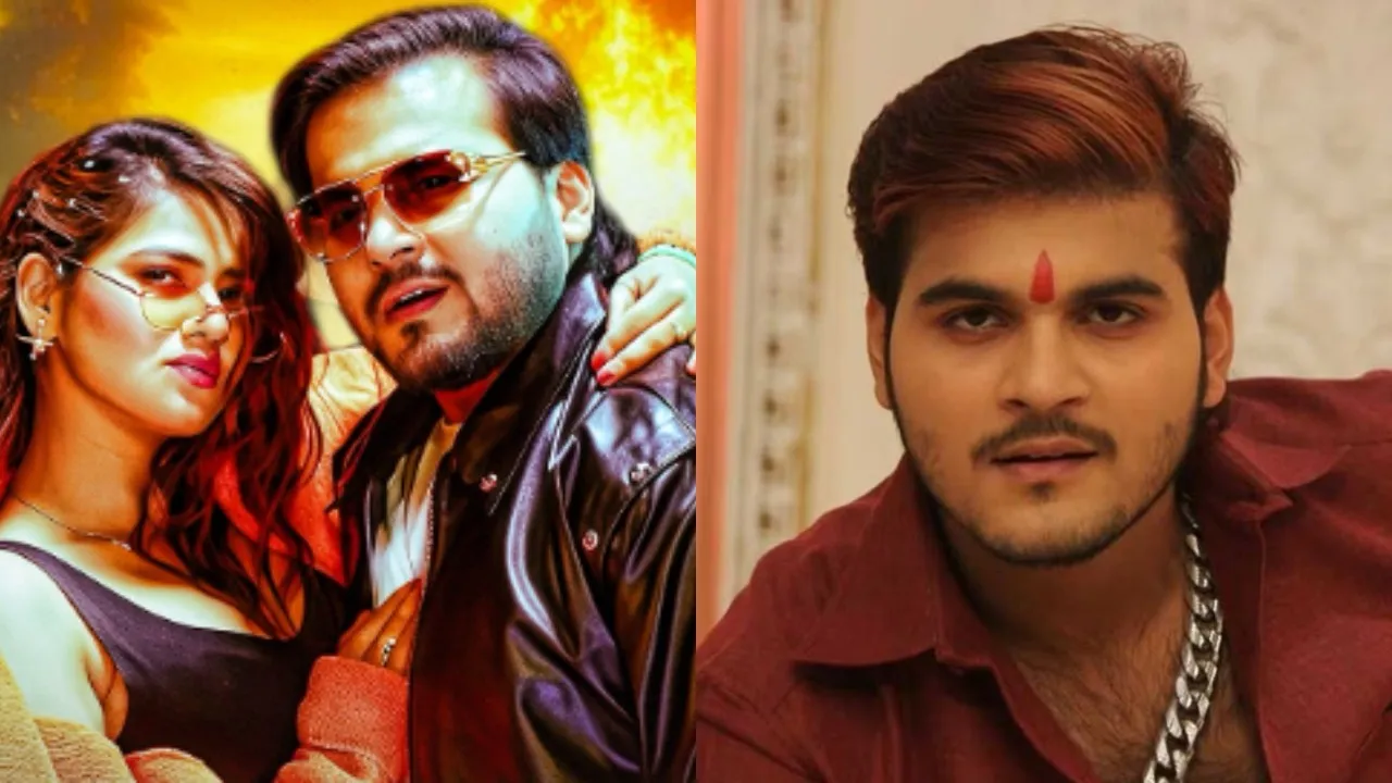 Arvind Akela Kallu aparna mallik New Bhojpuri Song raja apna jila Ke Poster release