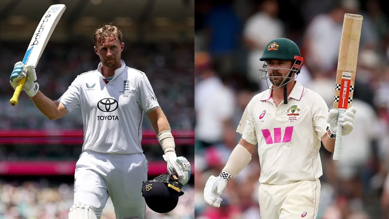 Joe Root and Travis Head