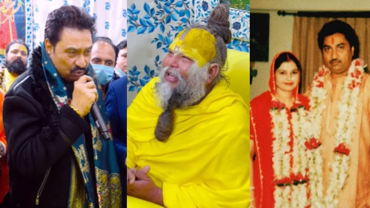 Kumar Sanu meets Premanand Ji Maharaj Sing song Tum Dena Saath Mera