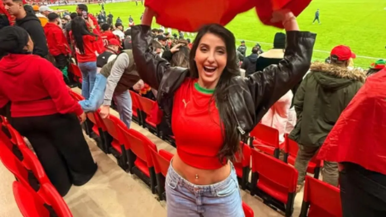 Nora Fatehi dating rumors with Achraf Hakimi know who is he actress ne share ki photo