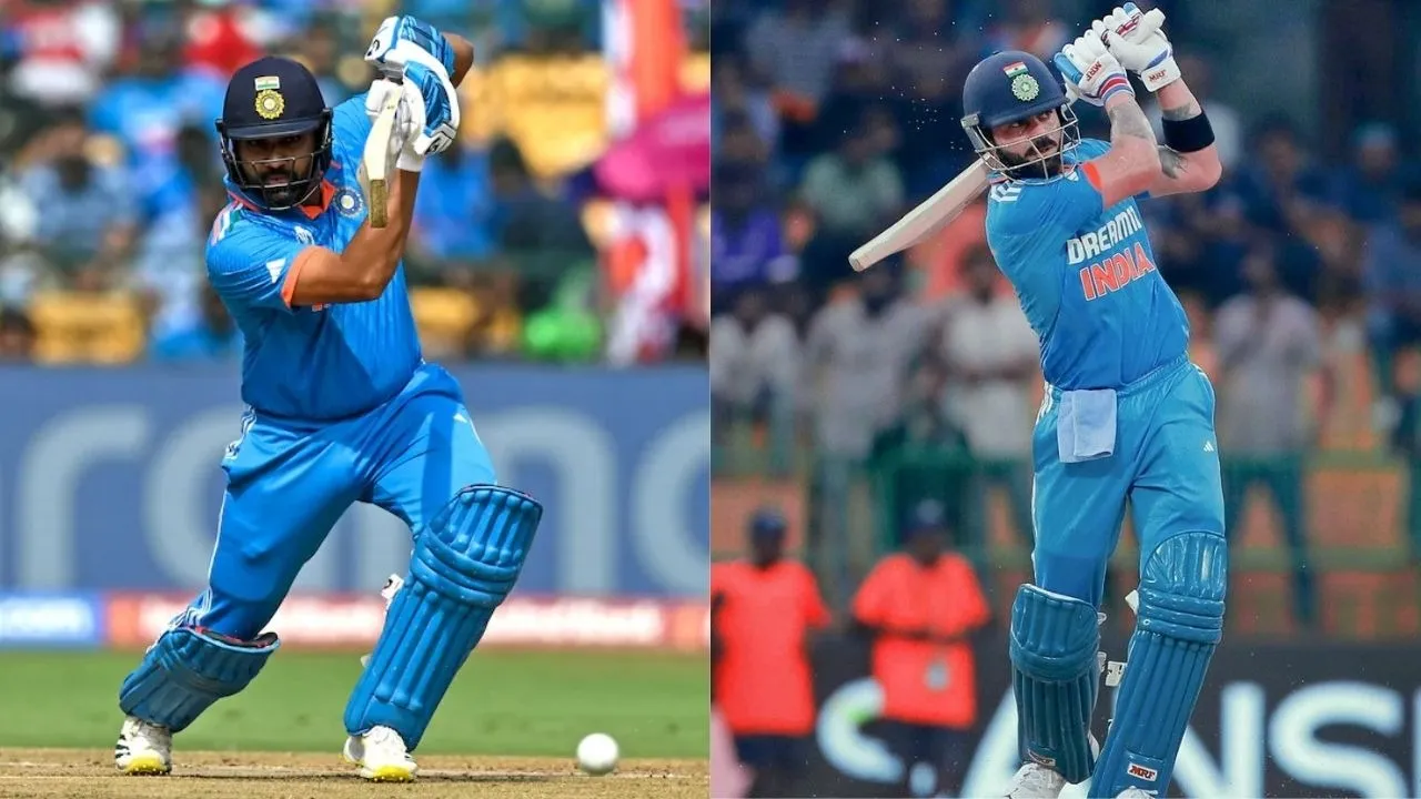 IND vs NZ second odi virat kohli rohit sharma rajkot record