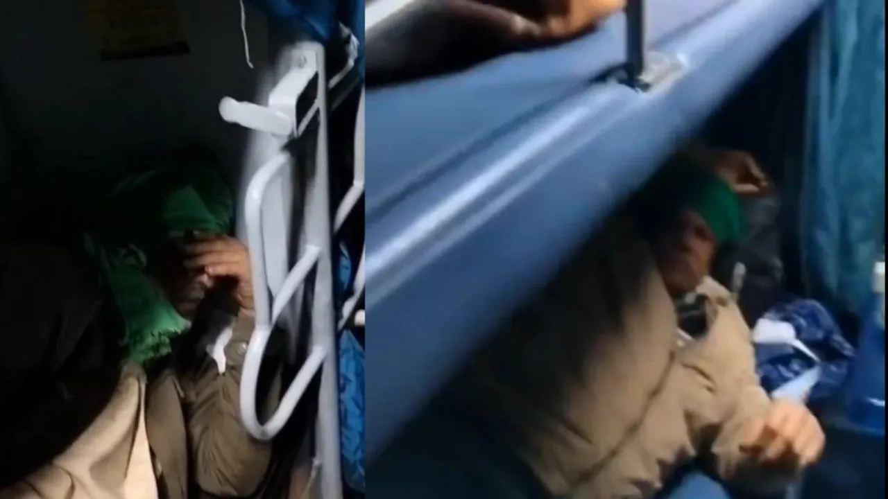 indian kisan train video