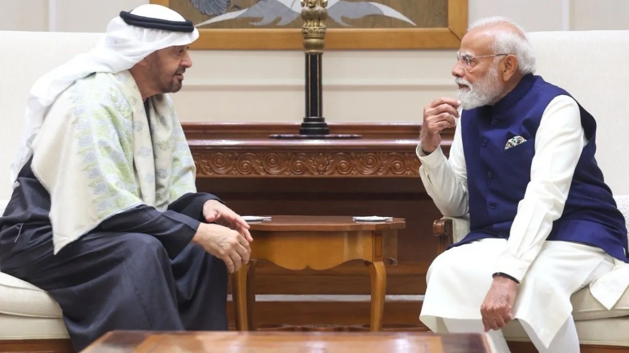 UAE President Meets PM Modi and Signed These MoU