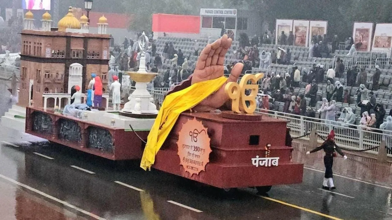 Punjab Jhanki on Republic day