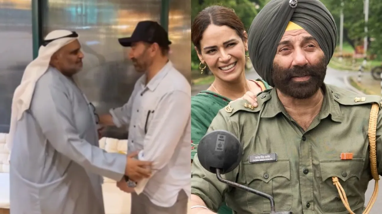 Border2 banned in Gulf countries sunny Dharmendra fan from UAE Hamad Al Rayami came india to watch m