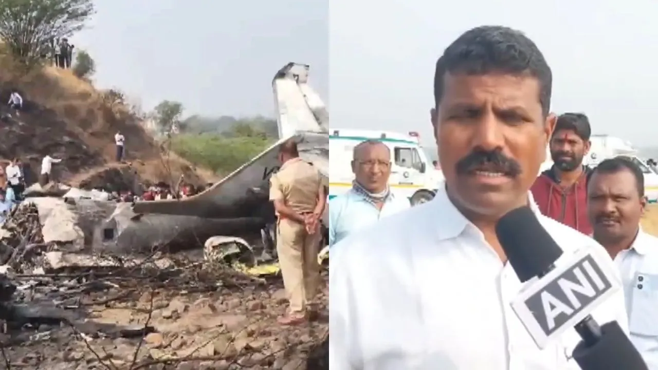 Ajit Pawar Plane Crash Eyewitness