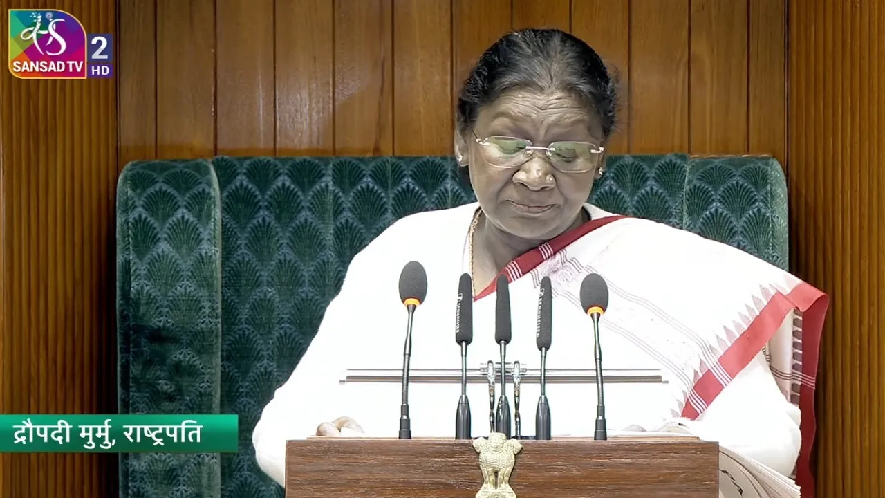President Murmu at Parliament