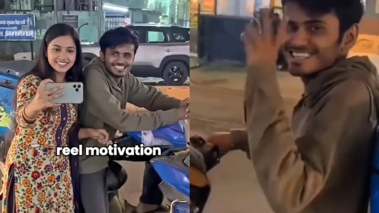 Viral video pizza delivery