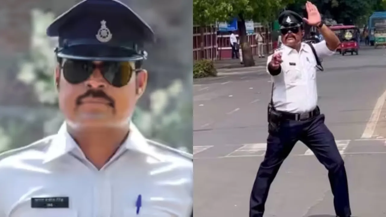 Indore dancing cop demotion