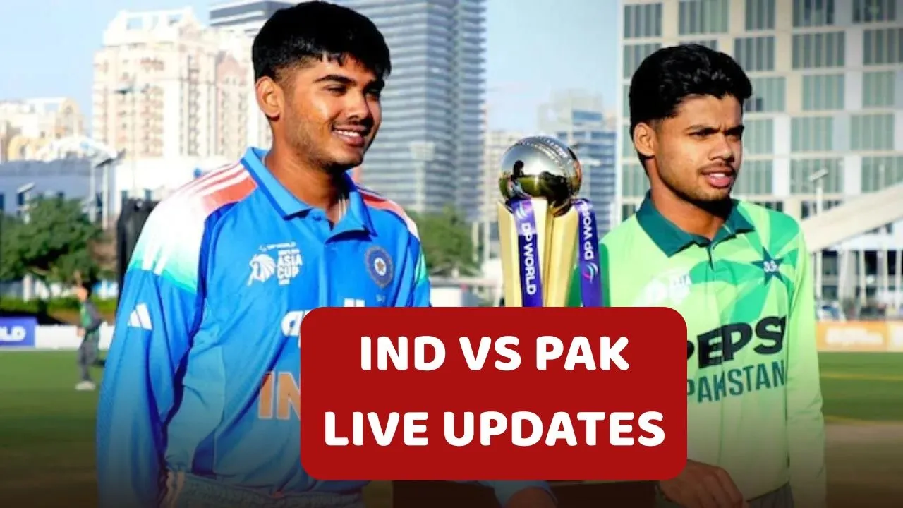 IND U19 VS PAK U19 LIVE UPDATES india vs pakistan very important for semi final vaibhav suryavanshi