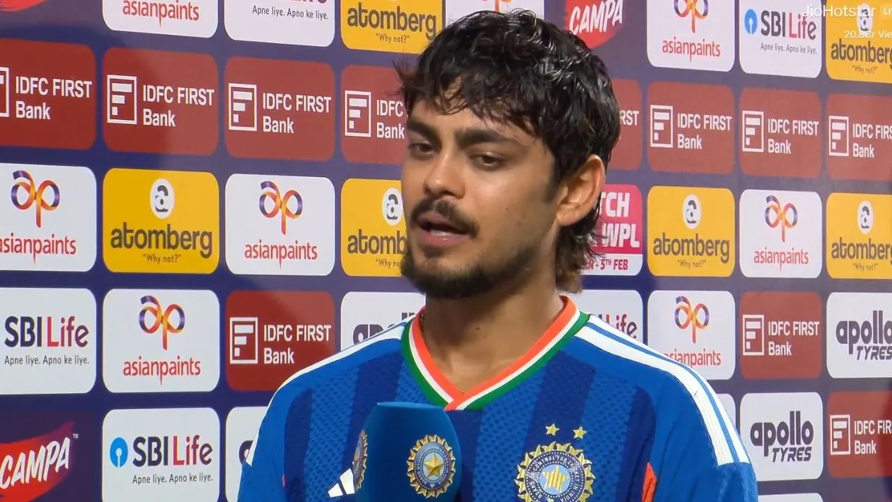 IND vs NZ 5th t20i ishan kishan statement after winning man of the match award