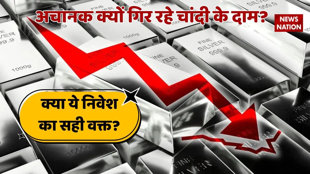 Silver Price Falling