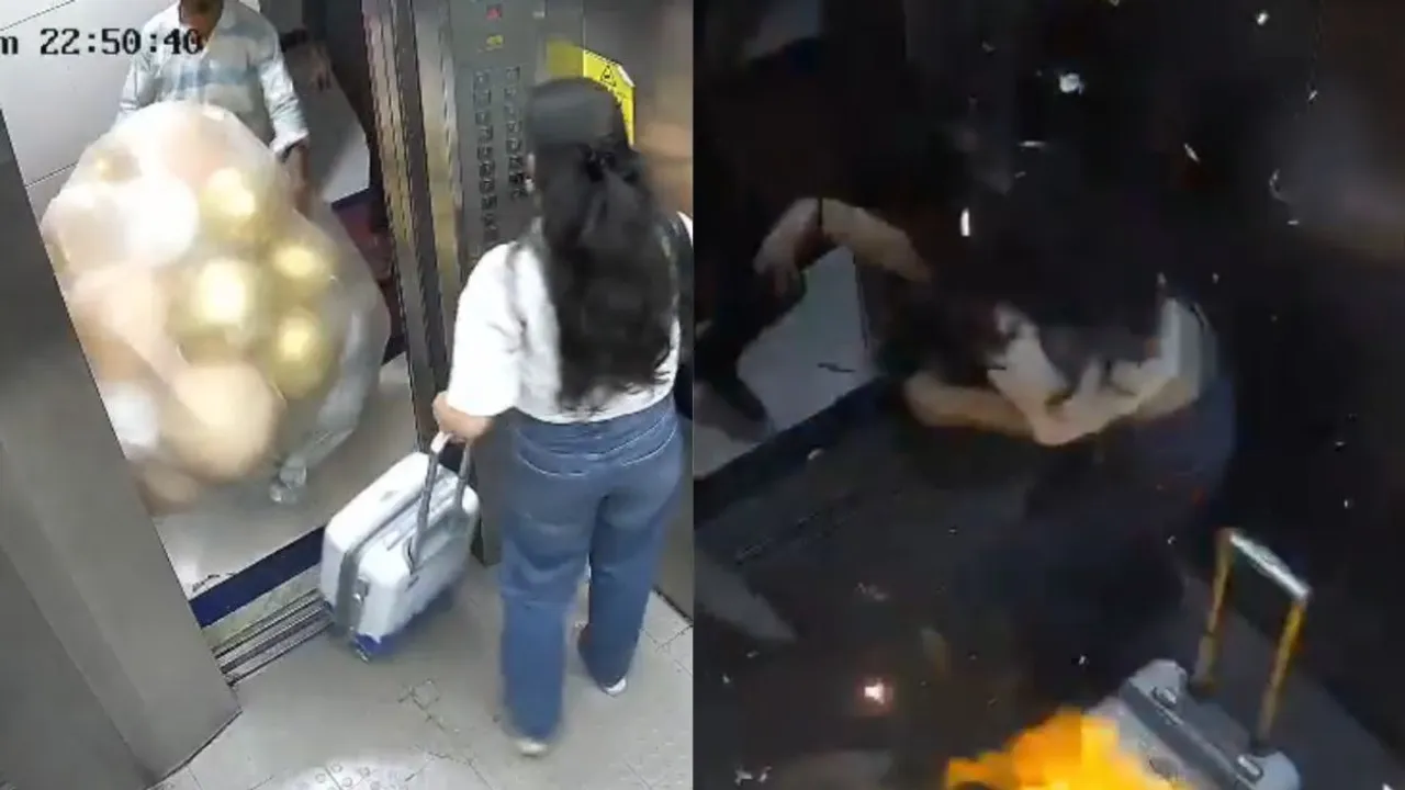 Mumbai Delhi blast video viral