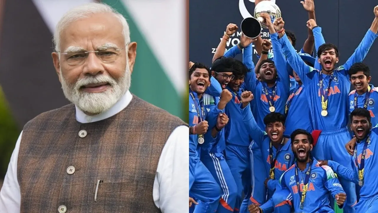 pm modi congratulates team india
