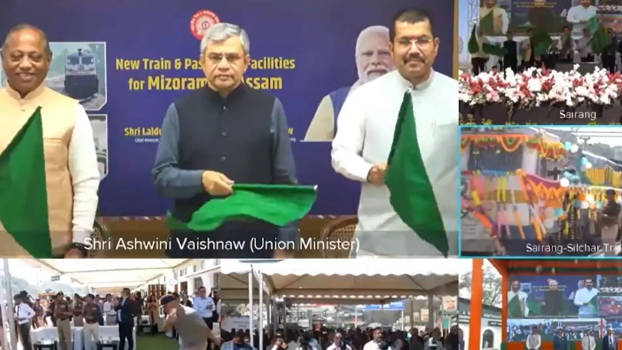 Ashwini Vaishnav flag off Rail