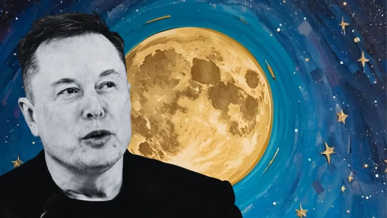Elon Musk moon city
