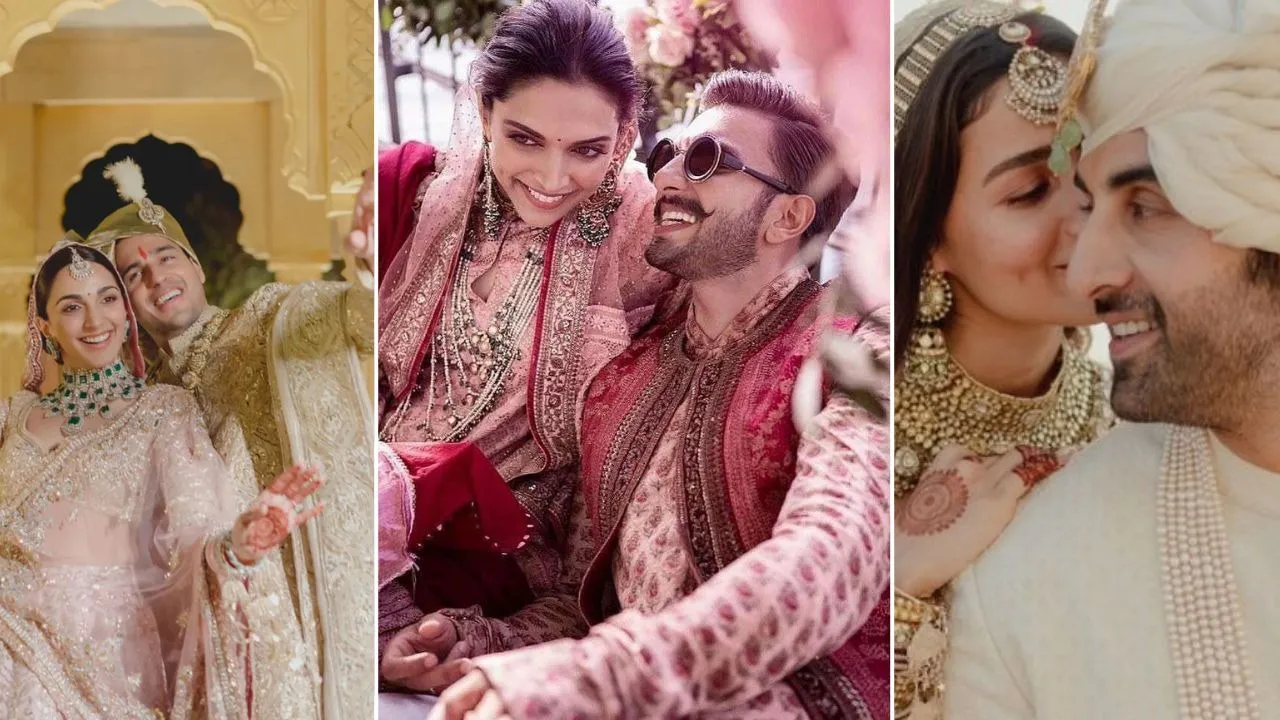 Valentine day special Deepika Ranveer to Siddharth Kiara Bollywood reel to real life couple list