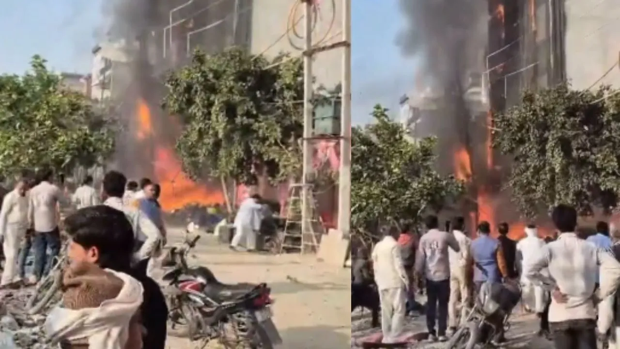 Vrindavan Fire Brokeout