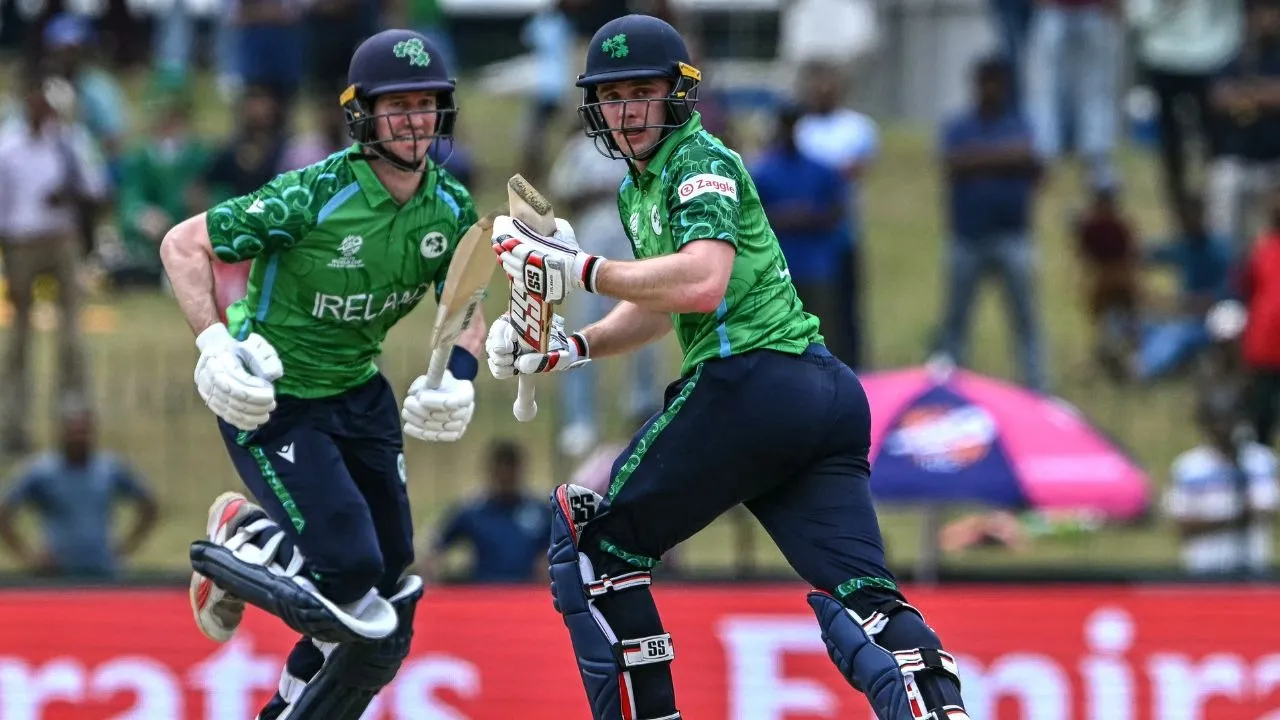 IRE VS OMAN Photograph: (AFP)