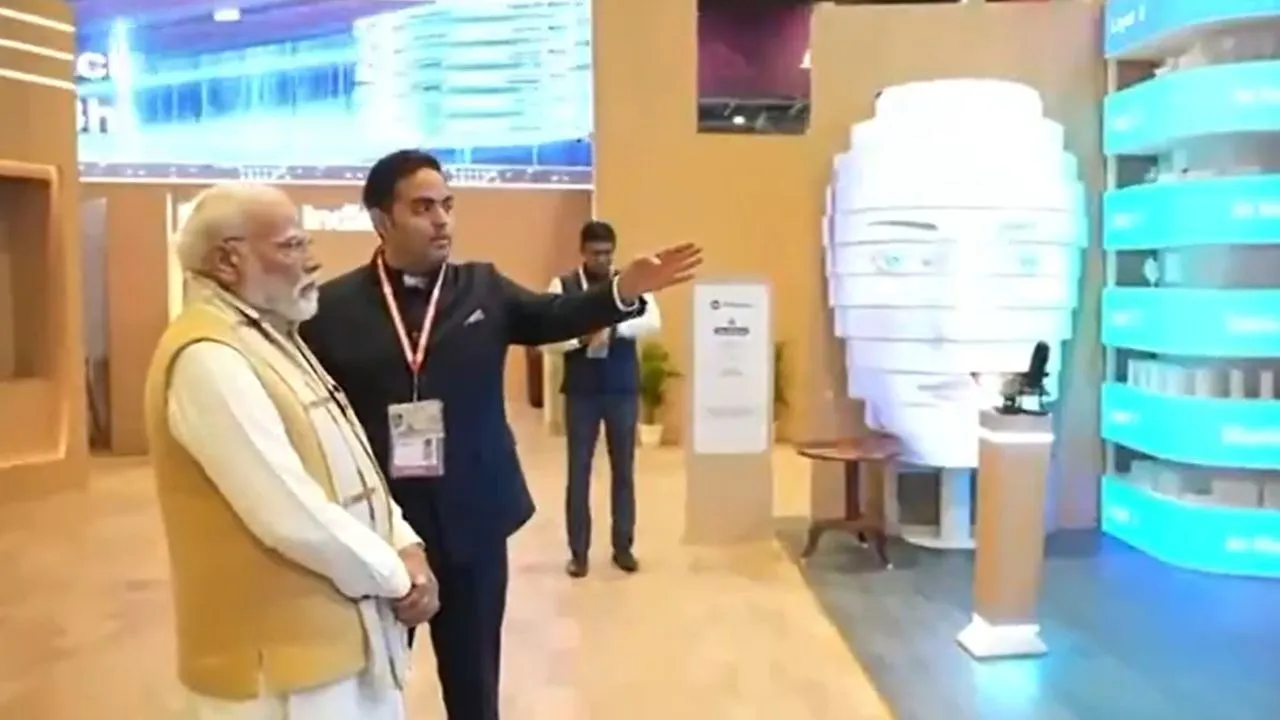 Akash Ambani showcases Jio massive AI ecosystem to PM Modi on AI Impact Summit 2026