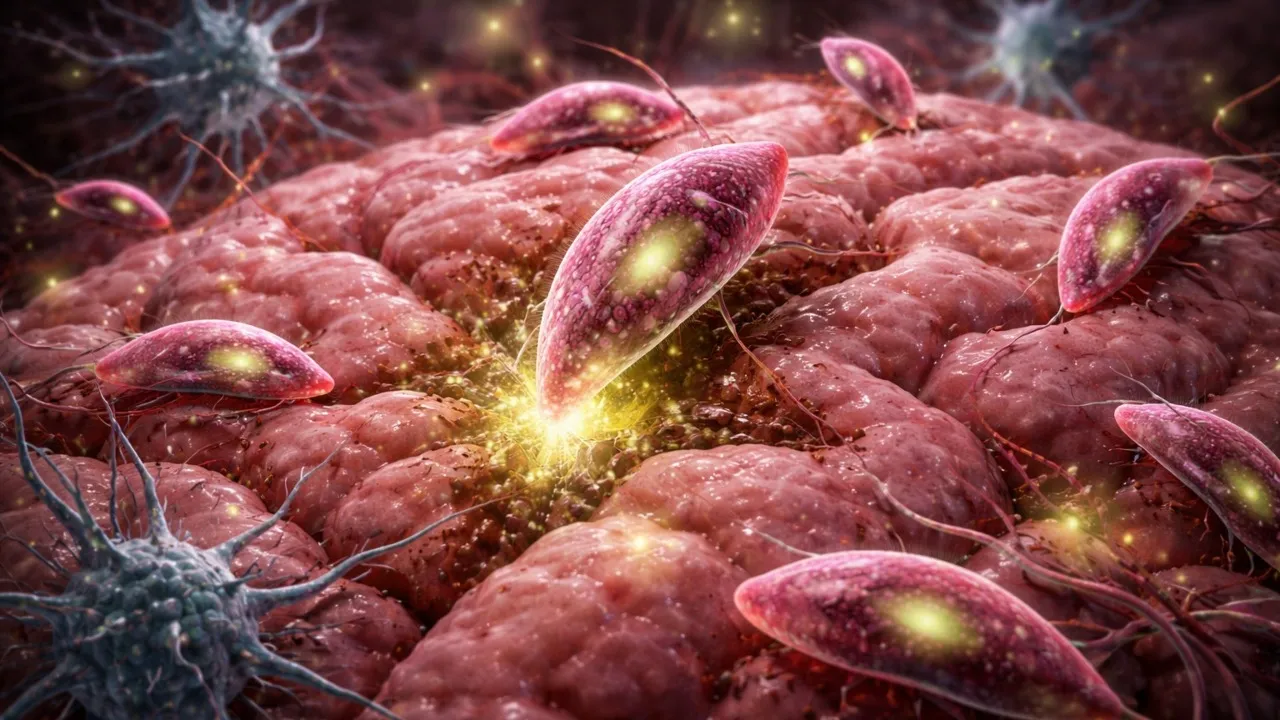 Toxoplasma Gondii Brain Parasite