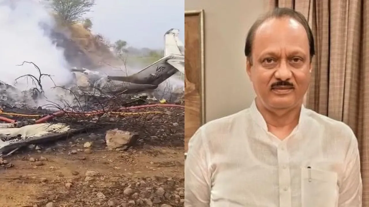 ajit pawar plane crash update