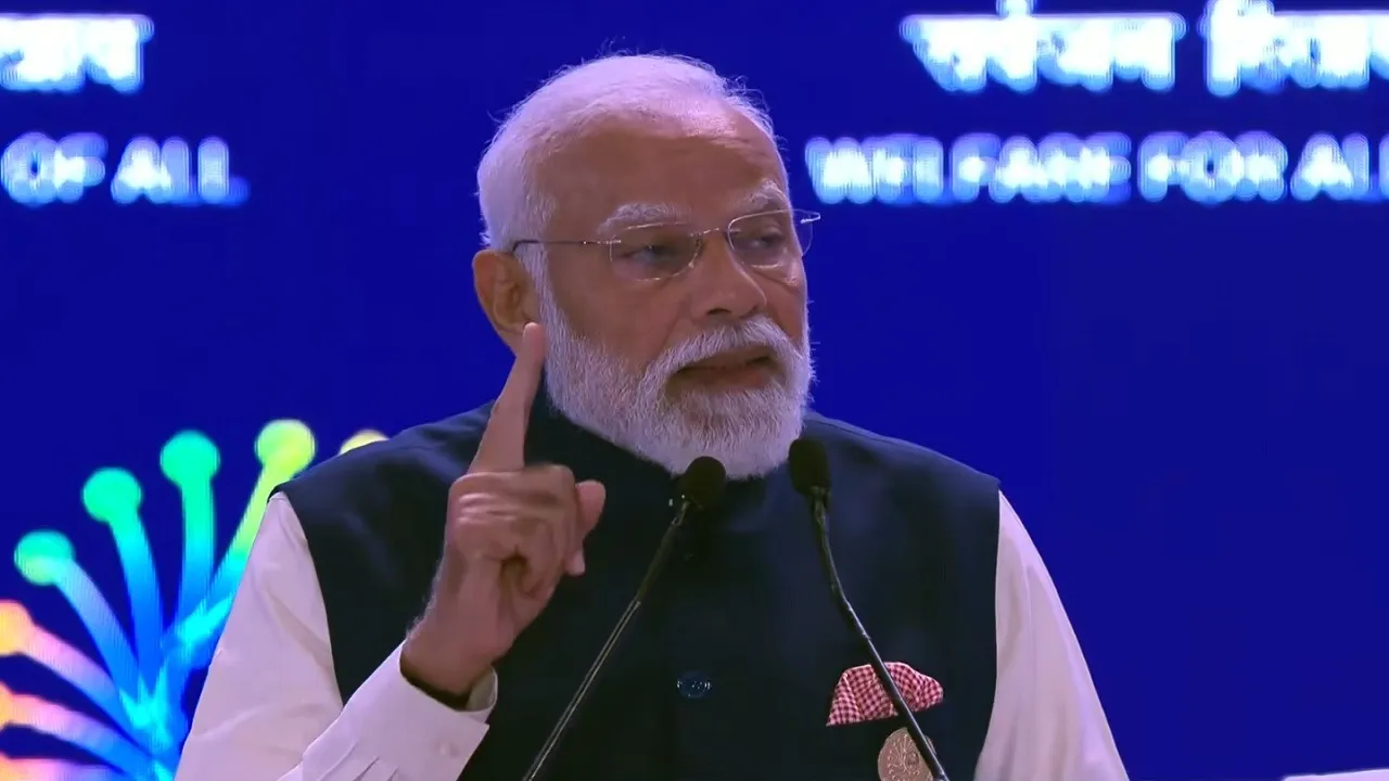 PM Modi in AI India Summit