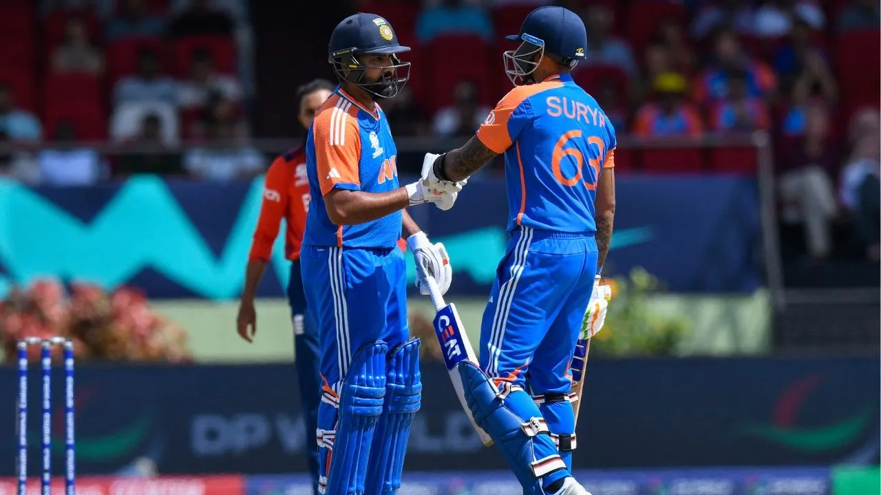 Suryakumar Yadav and Rohit Sharma