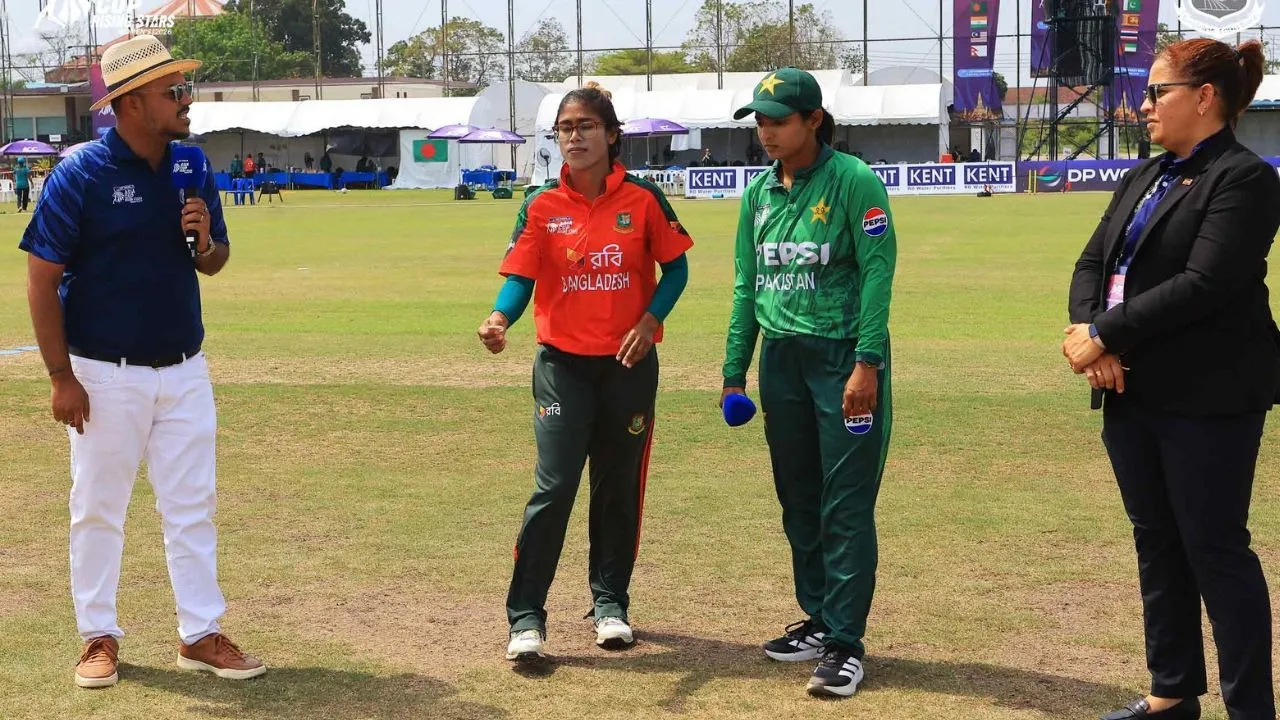 bangladesh beat pakistan by 54 runs in semifinals ACC Womens Asia Cup Rising Stars 2026