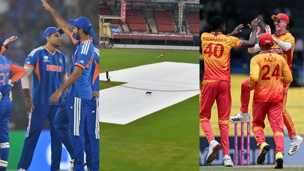 IND vs ZIM weather update