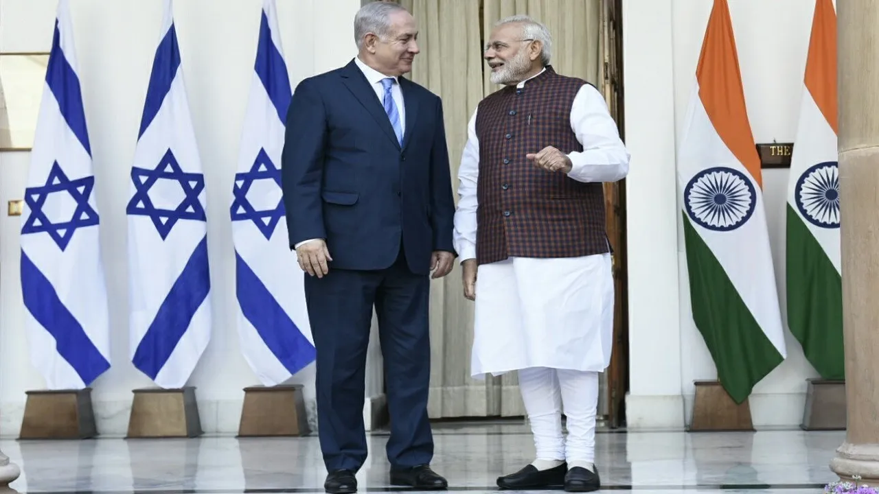 PM Modi Benjamin Netanyahu