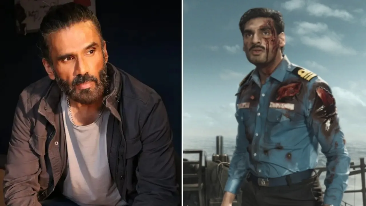 Suniel Shetty Ahan Shetty