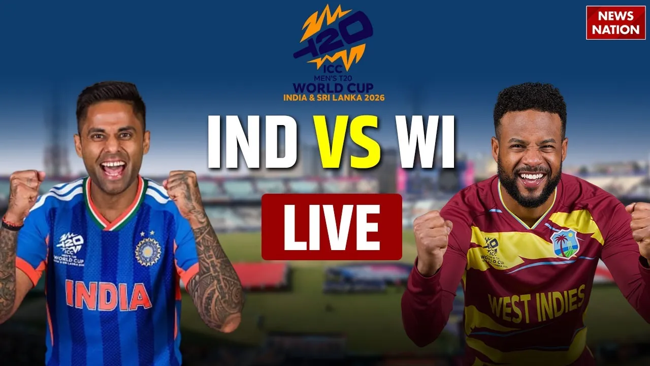 IND vs WI Live Updates