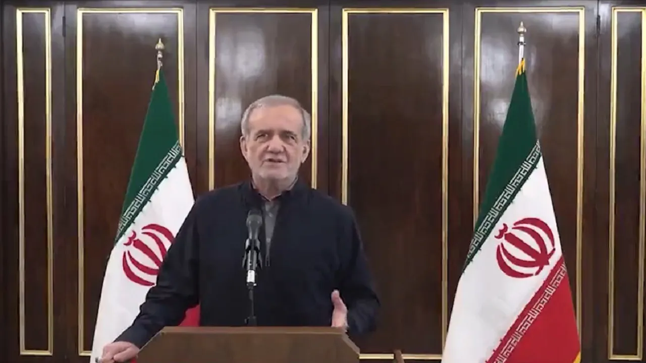 President of Iran Masoud Pezeshkian