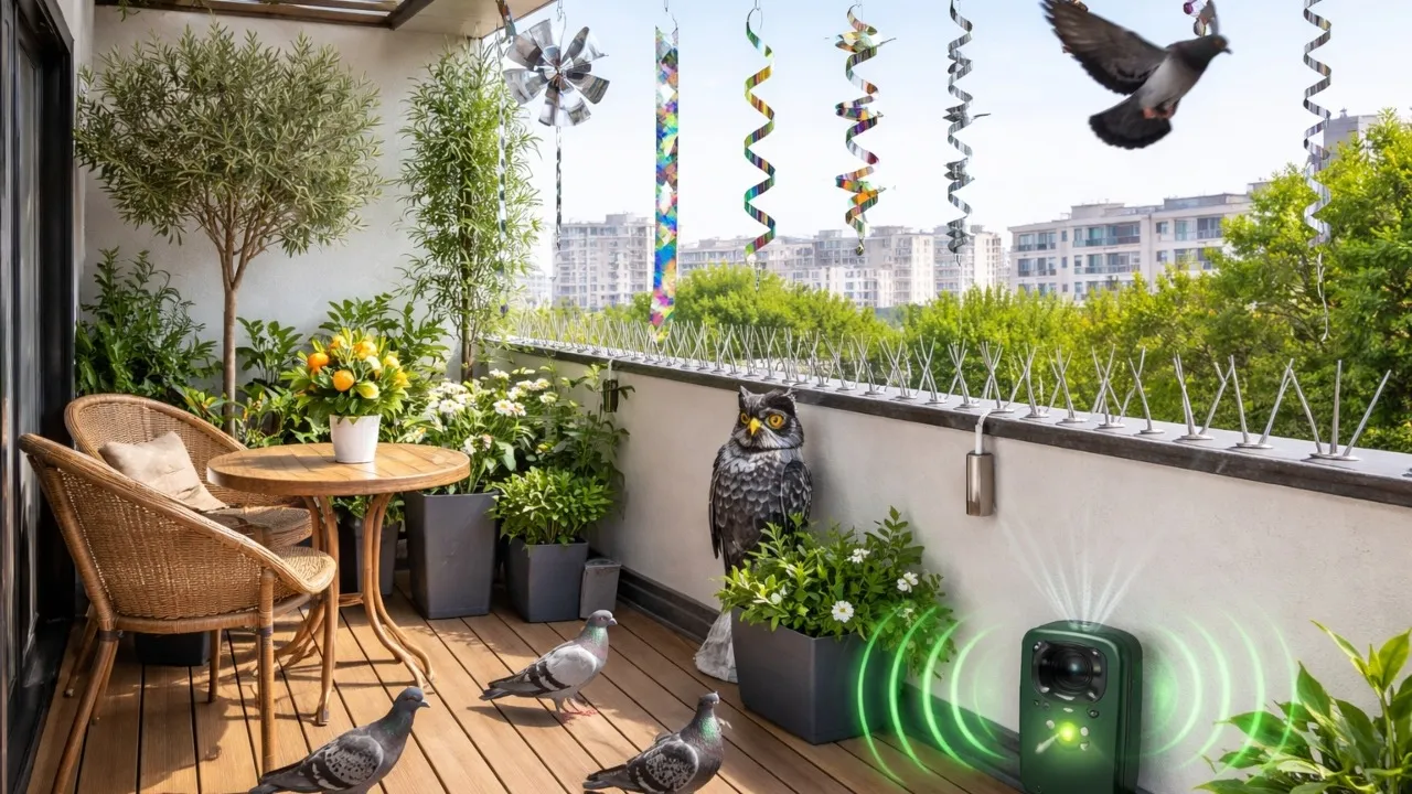 Balcony Pigeon Control Tips