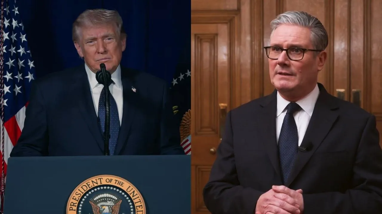 Trump and Starmer