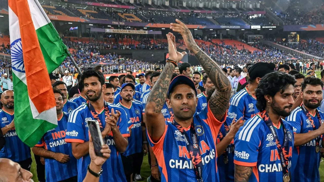 Team India Victory Parade