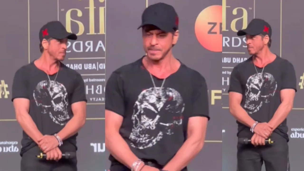 Shahrukh Khan short hair new look