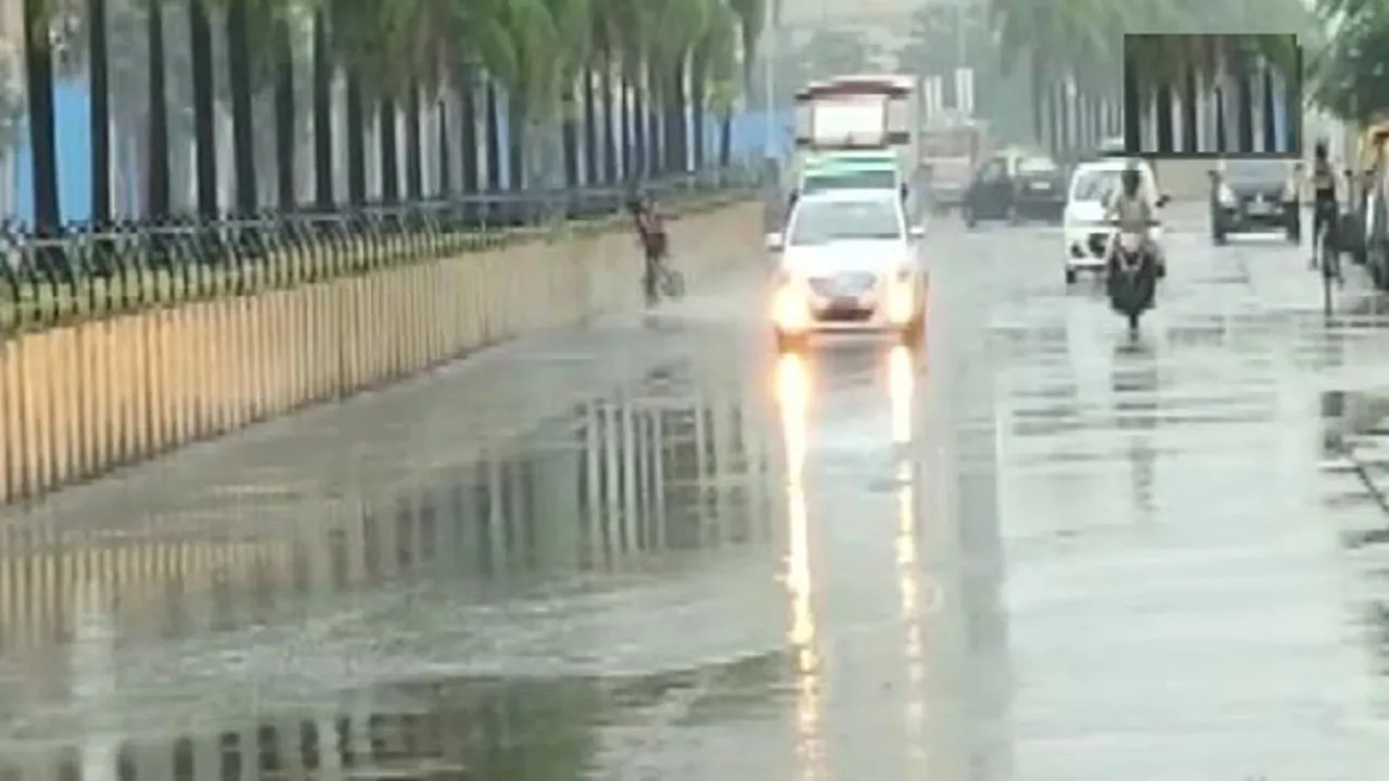 rainfall in delhi