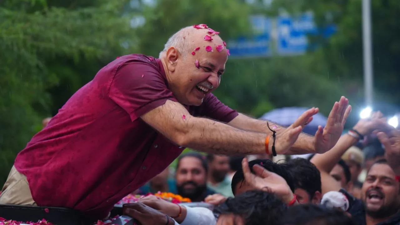 Manish Sisodia Released From Tihar Jail