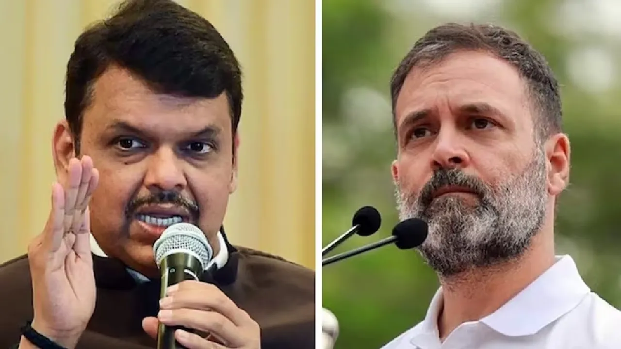 rahul gandhi and devendra fadnavis