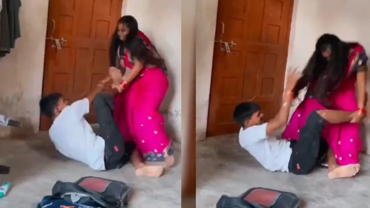 viral video fight husband